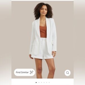 Modern Citizen Jessa Blazer in 100% Linen - Size Medium